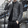 Men's Winter Slim Fit Korean Denim Jacket