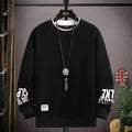 Men's Spring Autumn Korean Harajuku O-Neck Sweatshirt