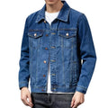 Men's Spring Turn-Down Collar Denim Jacket