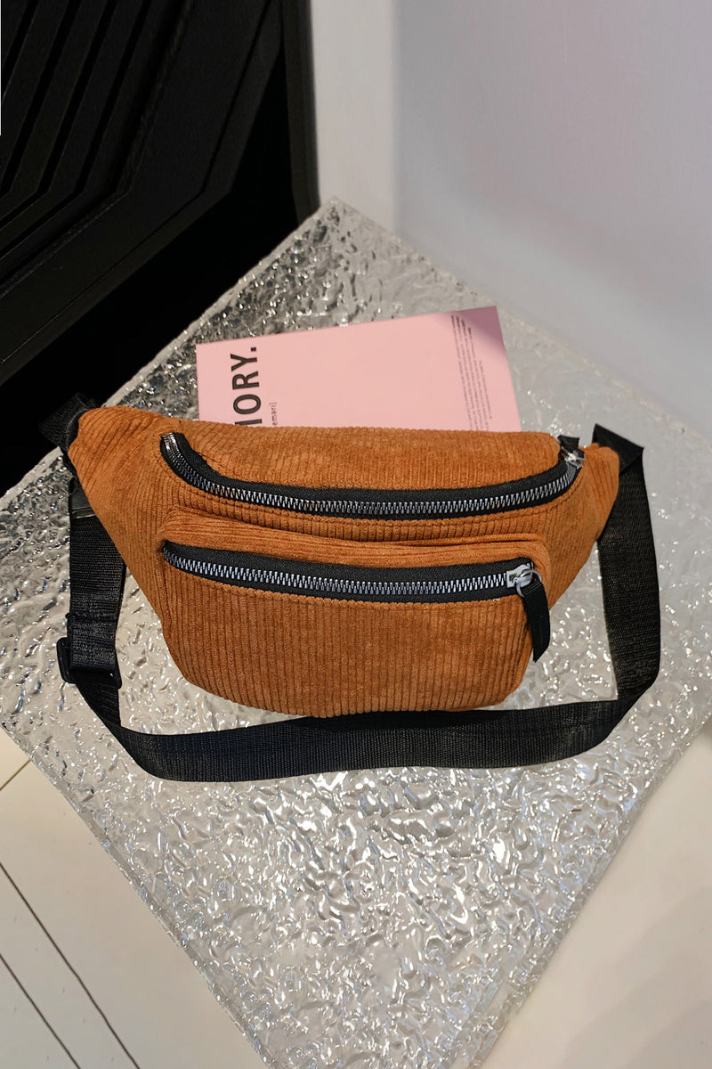 Corduroy Sling Bag