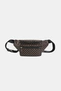 Printed PU Leather Sling Bag