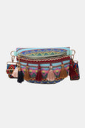 Bohemian Sling Bag with Tassels