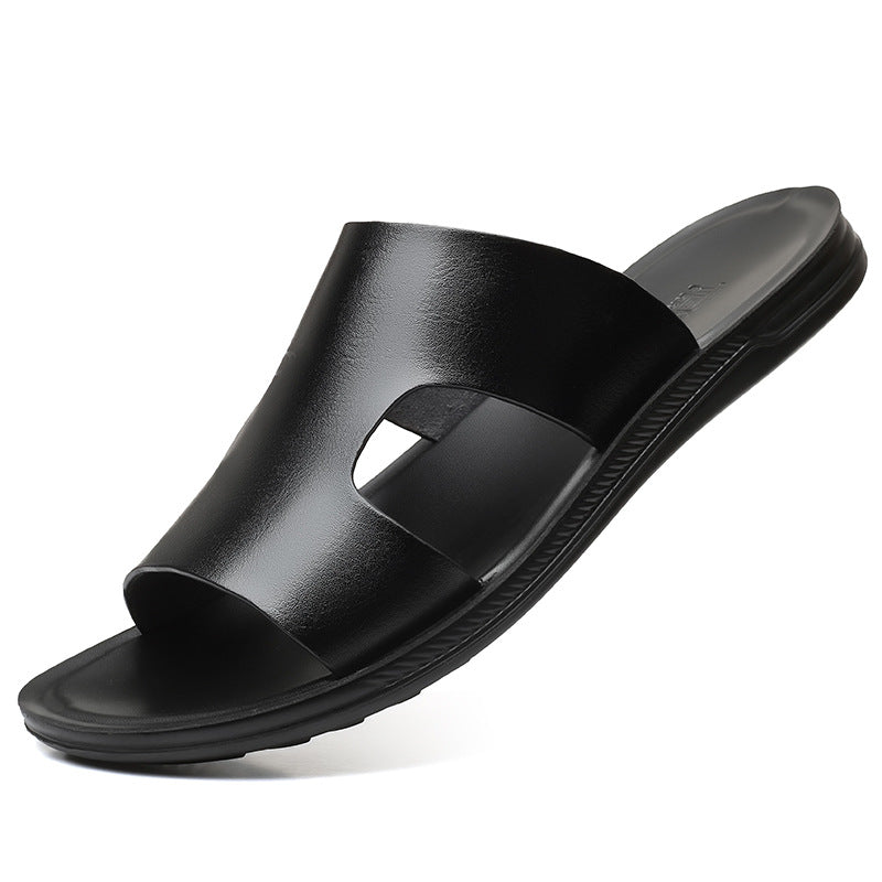 Men's Summer Leather Breathable Sandals