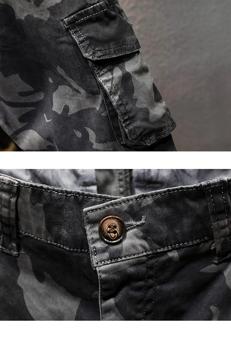 Men's Fashion Streetwear Camouflage Cargo Pants