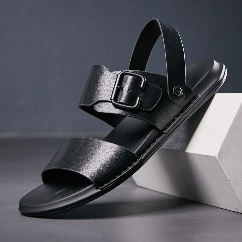 Men's Genuine Leather Comfortable Classic Sandals