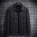 Men's Outerwear Thick Warm Denim Jacket