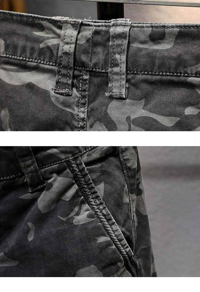 Men's Fashion Streetwear Camouflage Cargo Pants