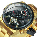 FORSINING Men's Tourbillon Luxury Mechanical Watche