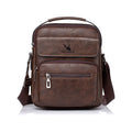 WEIXIER Men's Casual Soft Messenger Crossbody Bag