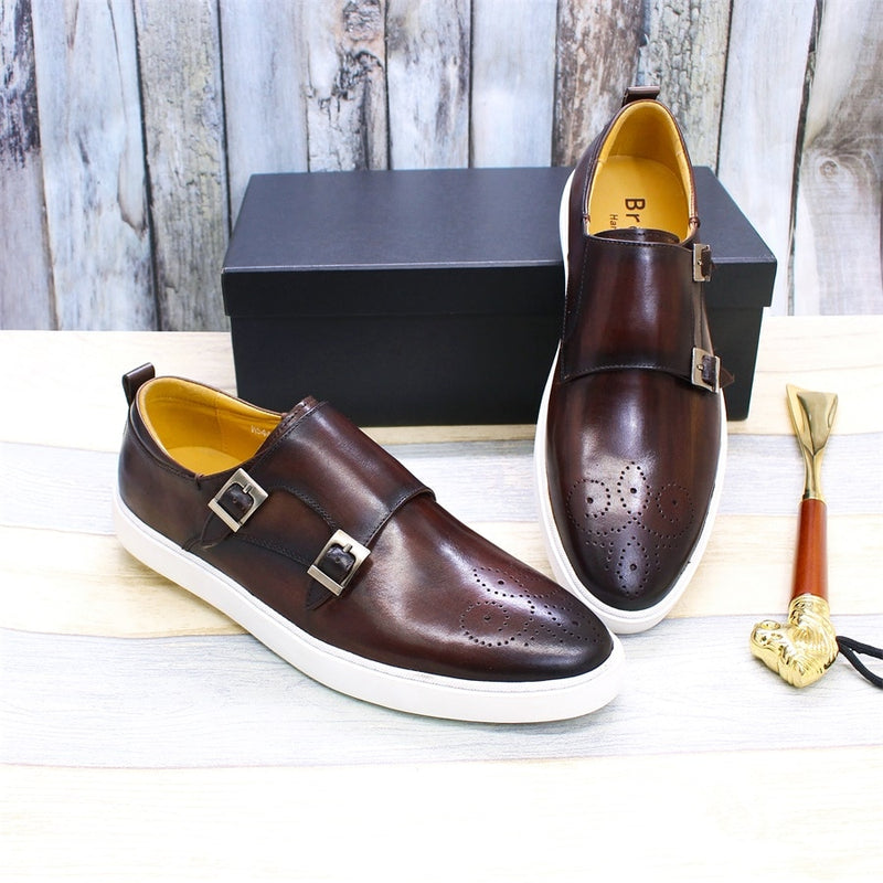 Men's Genuine Leather Classic Flat Shoes