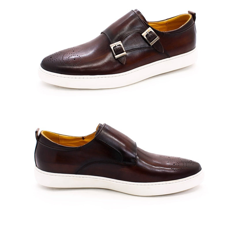 Men's Genuine Leather Classic Flat Shoes