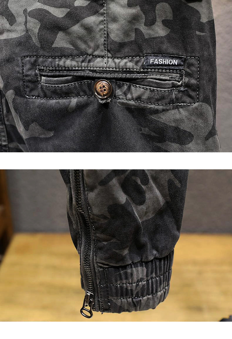 Men's Fashion Streetwear Camouflage Cargo Pants