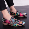 Men's Luxury Velvet Embroidery Oxford Loafers