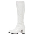 Unisex Square Heel Knee Length Boots