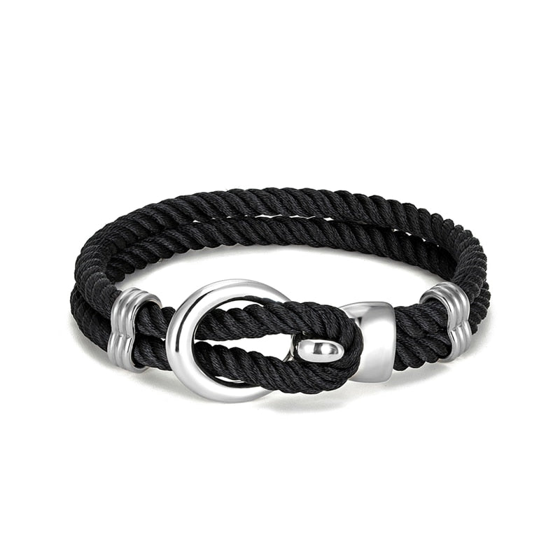 MK Men's Anchor Paracord Bracelet