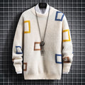 Men's Long Sleeve Cashmere Pullover