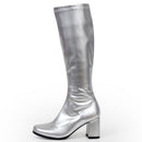 Unisex Square Heel Knee Length Boots