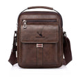 WEIXER Men's Casual PU Leather Crossbody Bags