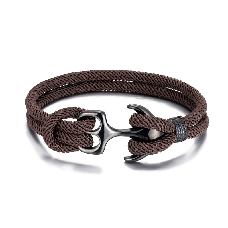 MK Anchor Double Strand Paracord Bracelet