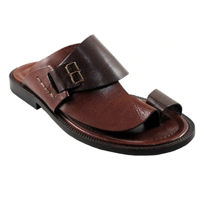 Men's Retro Hand-Sewn Casual Sandals