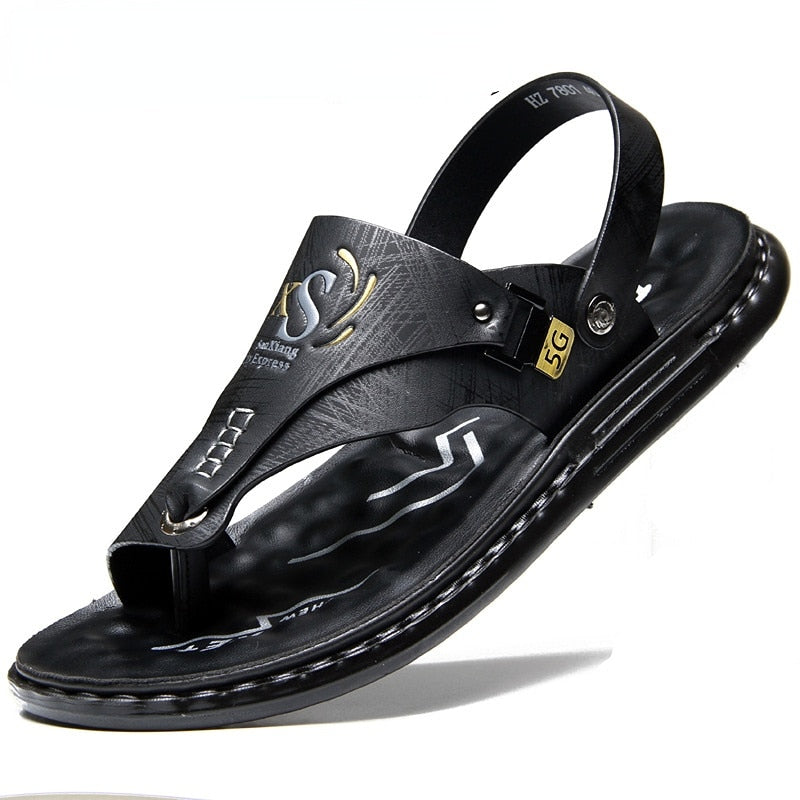 S5 Men's Summer Casual Faux Leather Sandals