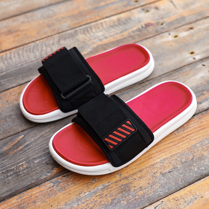 WHOHOLL Men's Summer Non Slip Casual Slipper Sandals