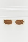 Oval Full Rim Sunglasses