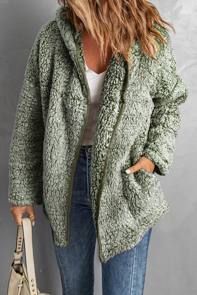 Hooded Teddy Coat