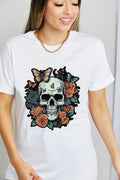 Simply Love Simply Love Full Size Skull Graphic Cotton T-Shirt