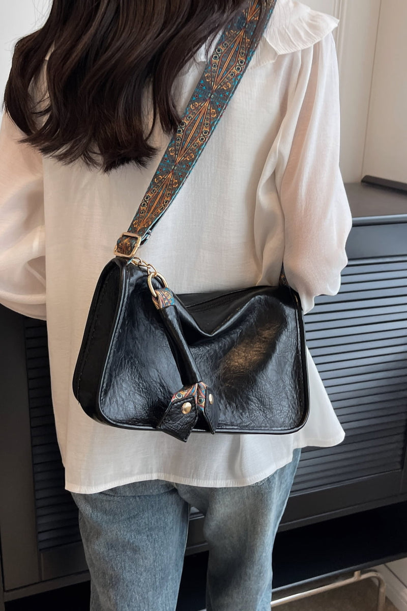 Adored PU Leather Shoulder Bag