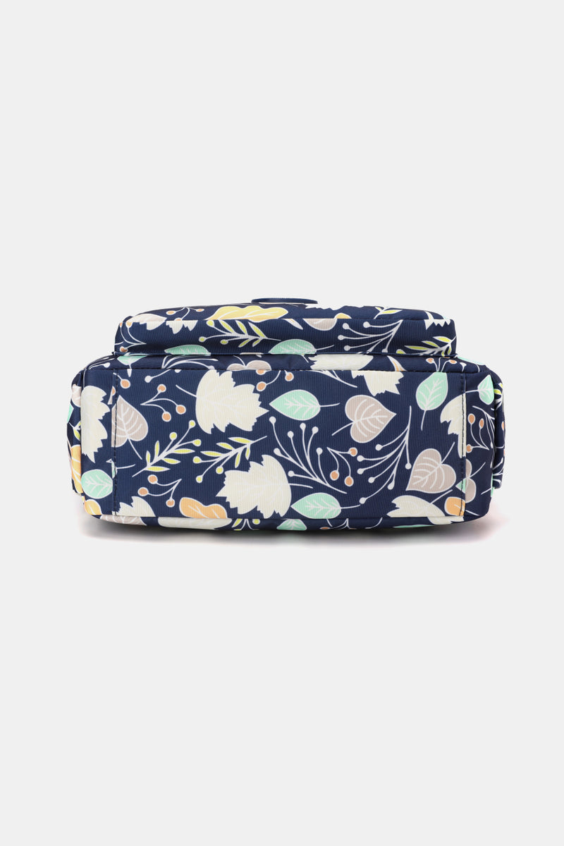 Printed Nylon Shoulder Bag