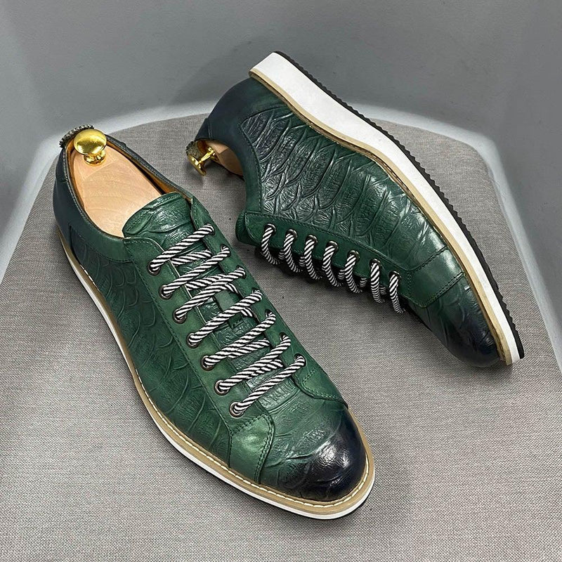 FC Men's European Style Cow Leather Shoes - AM APPAREL