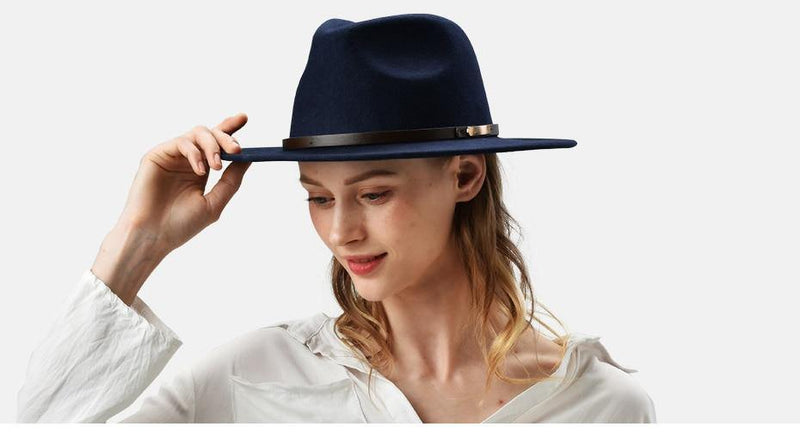 FURTALK Wool Fedora Hat for Women & Men - AM APPAREL