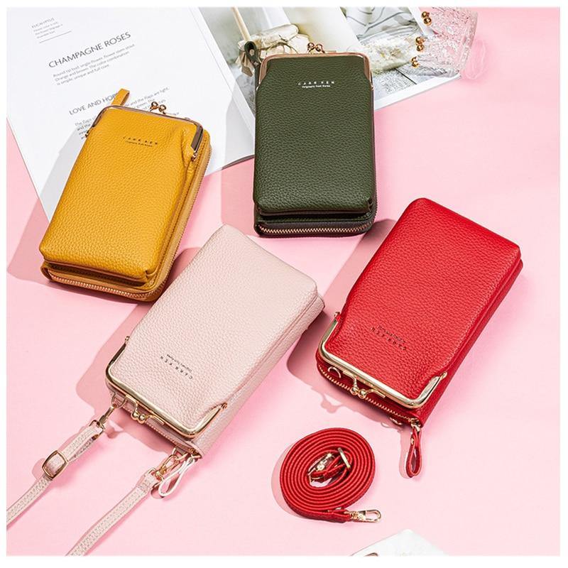 High Quality PU Leather Phone Bag - AM APPAREL