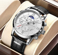 LIGE Men's Luxury Wrist Watch - AM APPAREL