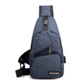 Male Crossbody Chest Messenger Bag - AM APPAREL