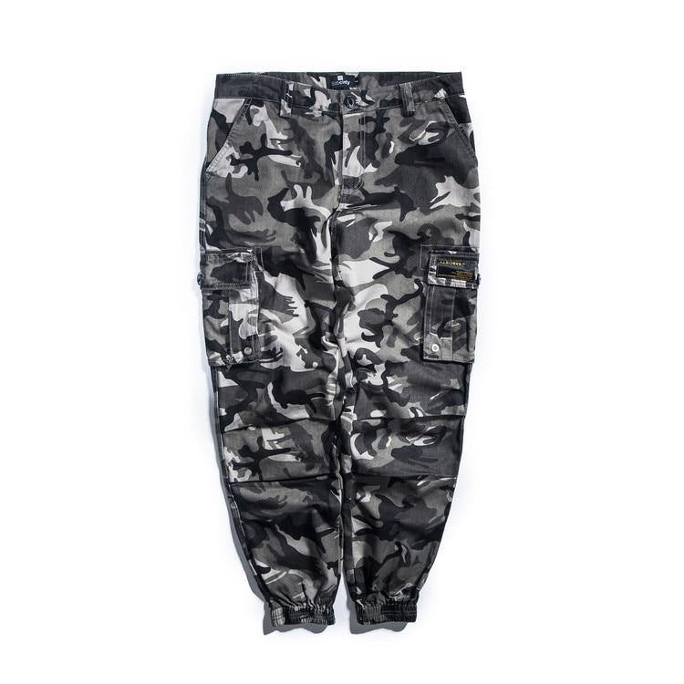 Men's Camouflage Casual Cargo Pants - AM APPAREL