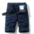 Men's Camouflage Casual Multi-Pocket Cargo Shorts - AM APPAREL