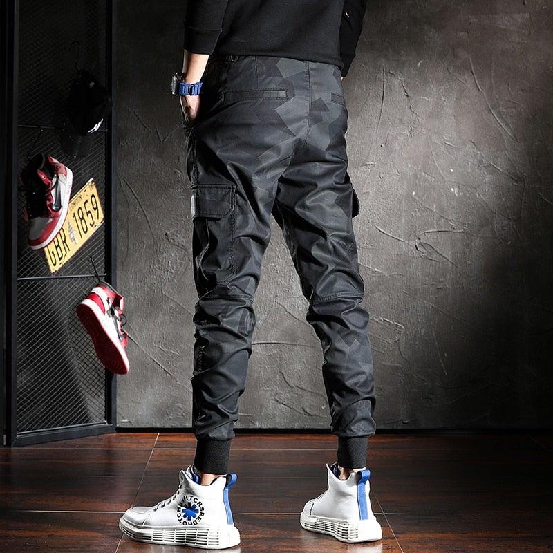 Men's Camouflage Streetwear Designer Cargo Pants - AM APPAREL