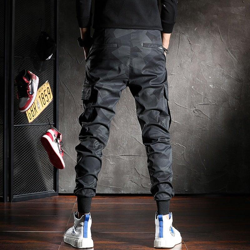 Men's Camouflage Streetwear Designer Cargo Pants - AM APPAREL