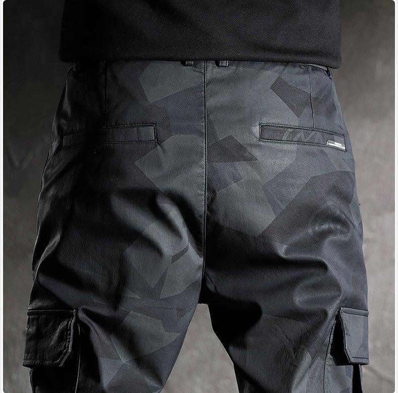 Men's Camouflage Streetwear Designer Cargo Pants - AM APPAREL