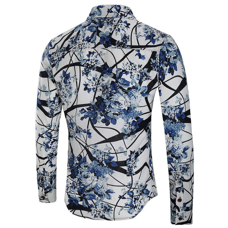 Men's Casual Festive Elegant Shirt - AM APPAREL