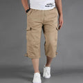 Men's Casual Knee Length Cargo Shorts - AM APPAREL