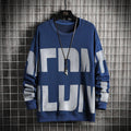 Men's Crewneck Print Sweatshirt - AM APPAREL