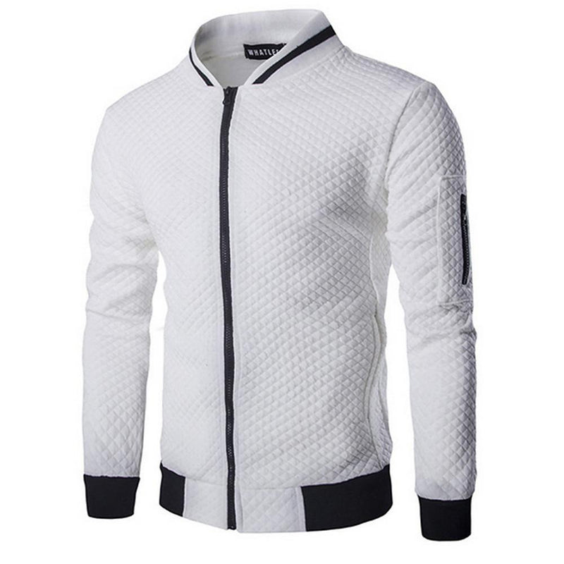 Men's Daily Regular Stand Collar Jacket - AM APPAREL