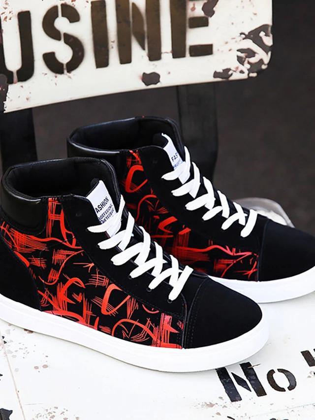 Men's Fashion Canvas Fall Casual Sneakers - AM APPAREL