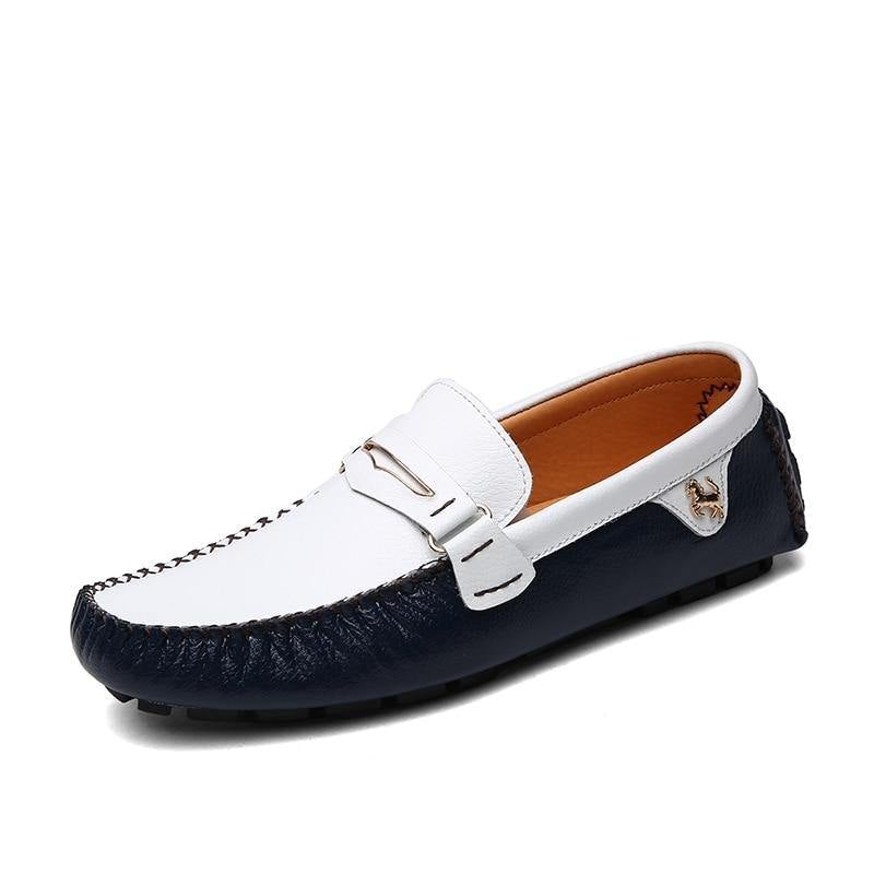 Men's Fashion Moccasin Soft Comfy Loafers - AM APPAREL