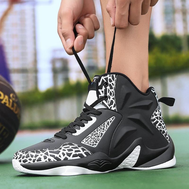 Men's Fashion Non Slip Basketball Shoes - AM APPAREL