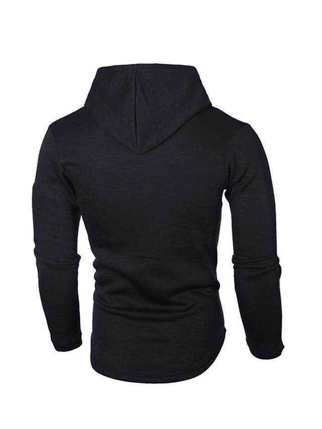 Men's Fitness Casual Fitness Hoodie - AM APPAREL