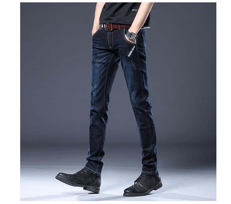 Men's Formal Slim Fit Denim Jeans - AM APPAREL